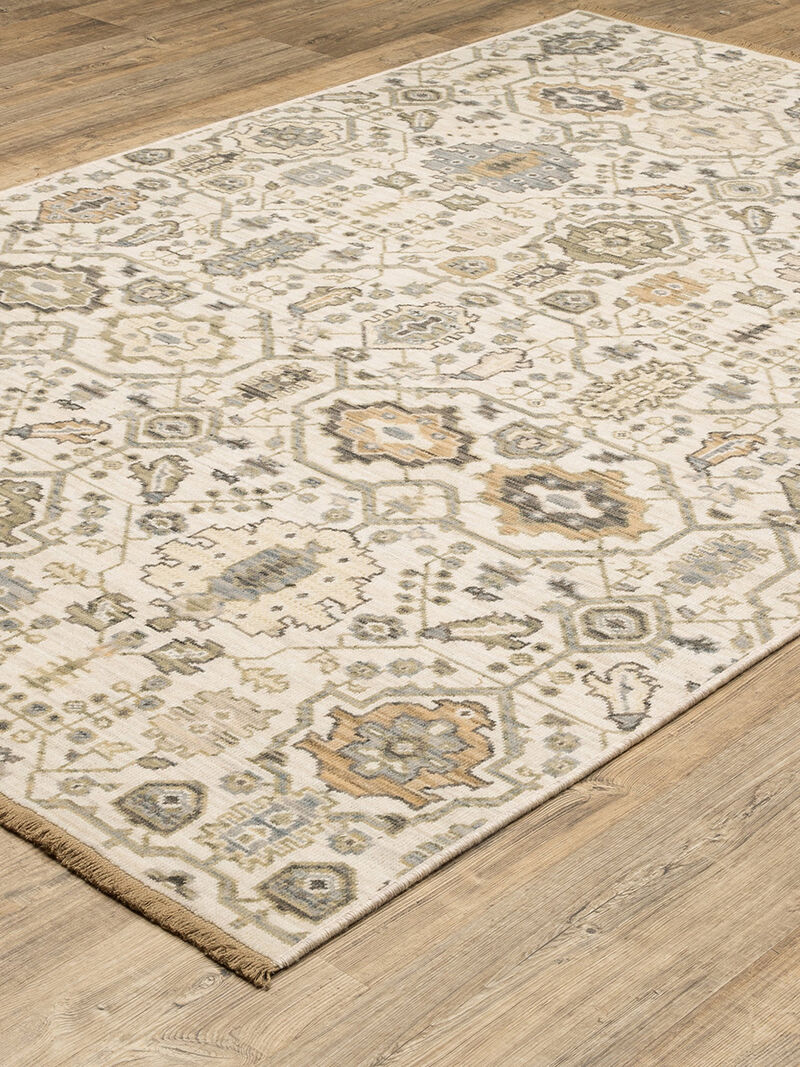 Acacia ACA16 8' x 11' Ivory Rug