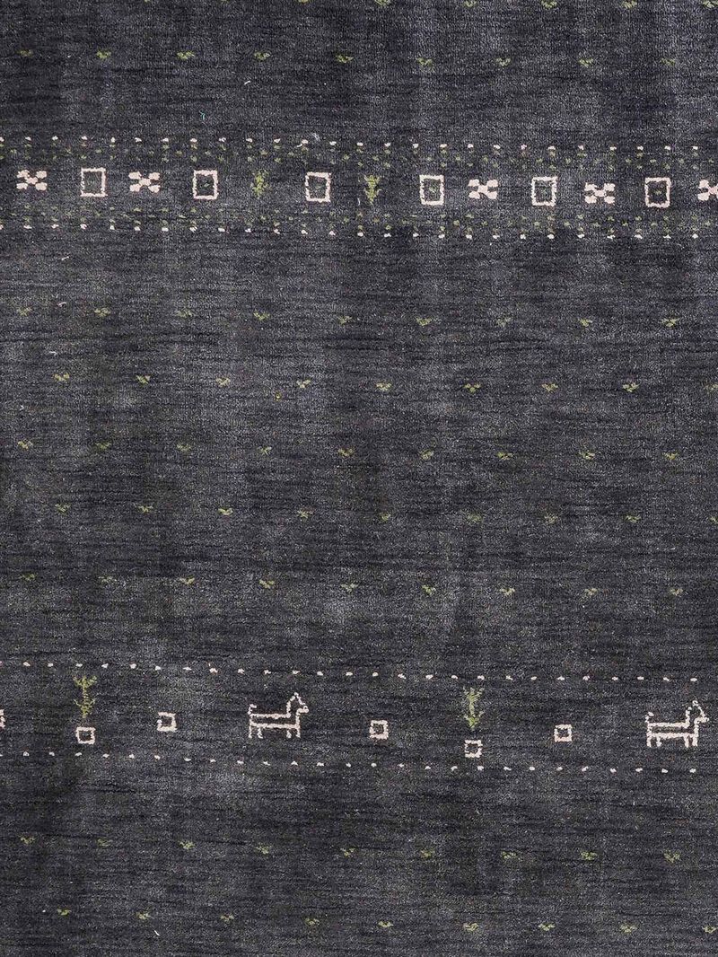 RUGSOTIC CARPETS HAND KNOTTED LOOM WOOL ECO-FRIENDLY AREA RUGS  - Contemporary Modern Design, High Pile Thick Handmade Anti Skid Rugs for Living Room (L00585) image number 0