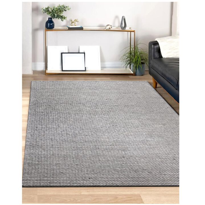 LR Home Bergen Wool Blend Area Rug Indoor