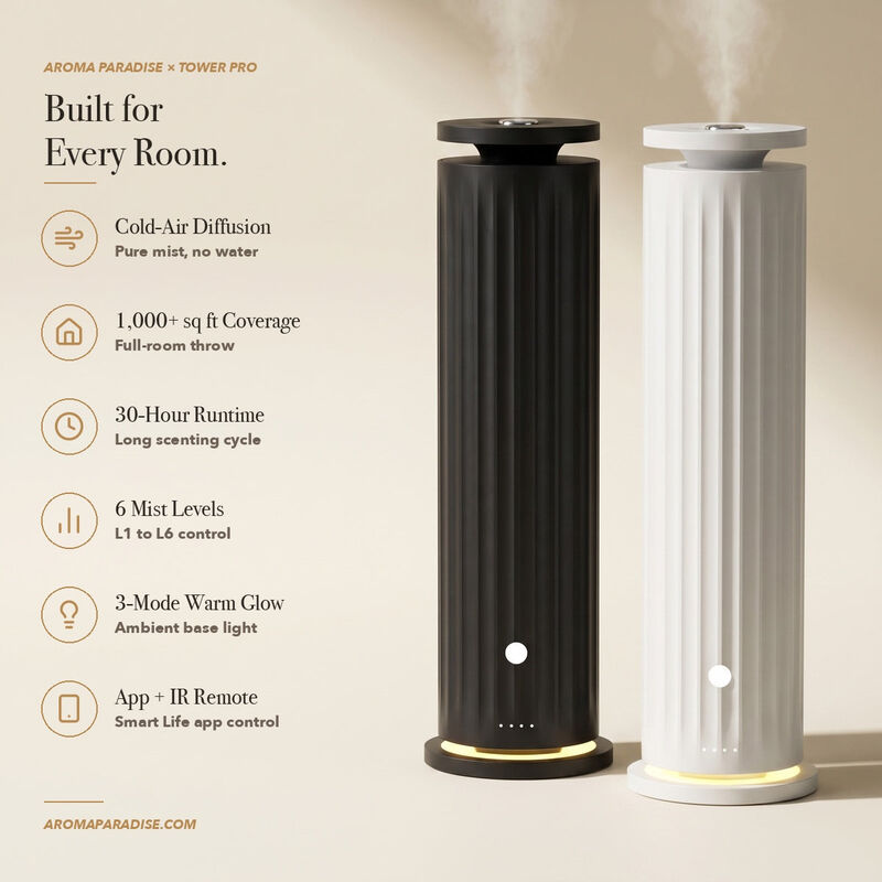 Tower Pro App-Enabled Waterless Scent Diffuser image number 1