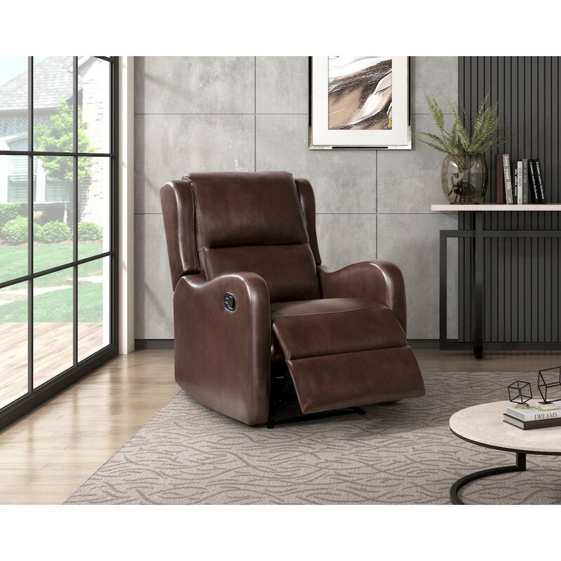 Lexicon Durant Faux Leather Manual Recliner