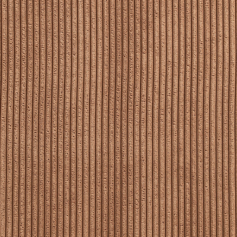 Meridian Furniture Benson Saddle Microsuede Corduroy Fabric Dining Chair, Set of 2