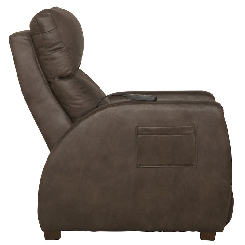 Catnapper Relaxer Power Lay Flat Recliner with Power Adjustable Headrest and Lumbar