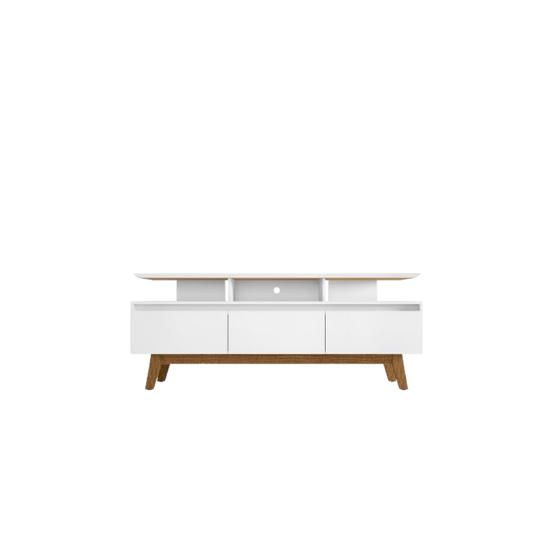 Yonkers White Large TV Stand