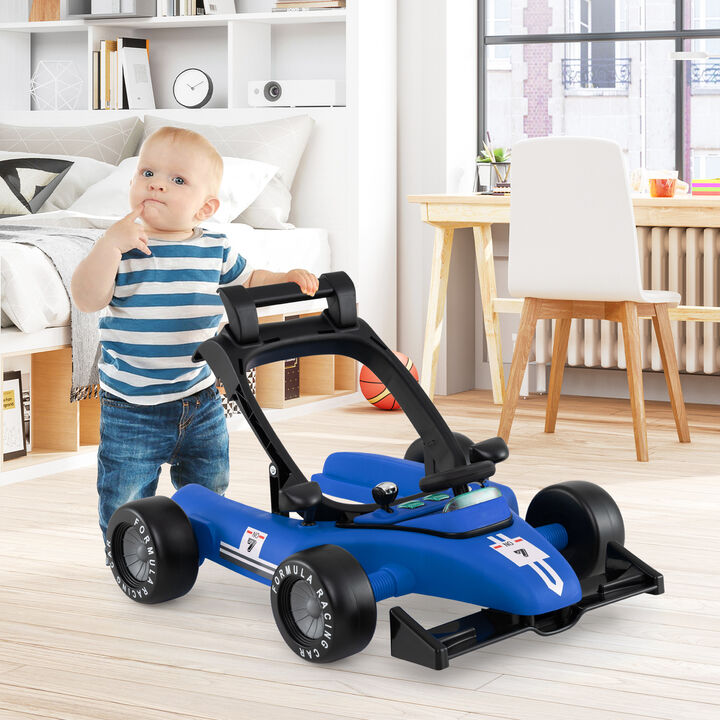 4-in-1 Baby Walker and Activity Center – Music, Adjustable Height & Interactive Play