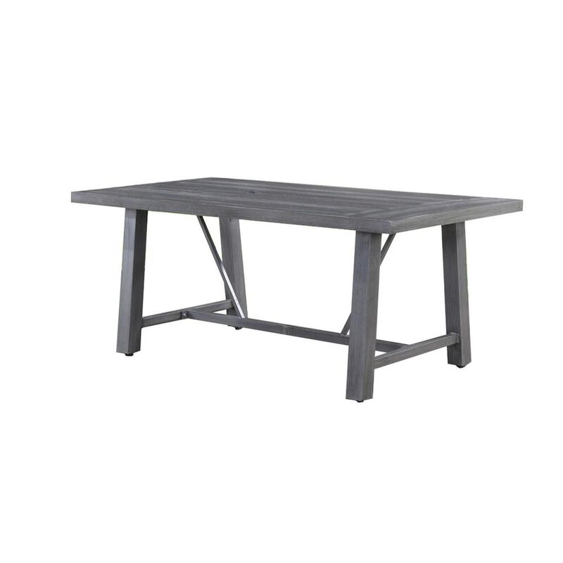 Best Quality Furniture Outdoor aluminum metal fram dining table