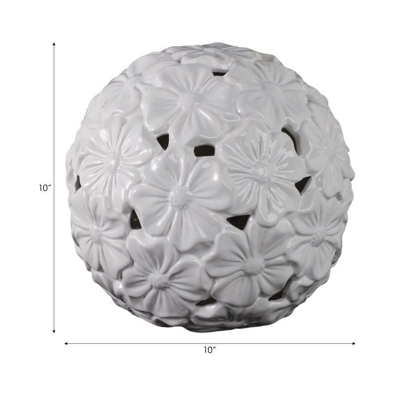 Flower Cut-Out Garden Orb
