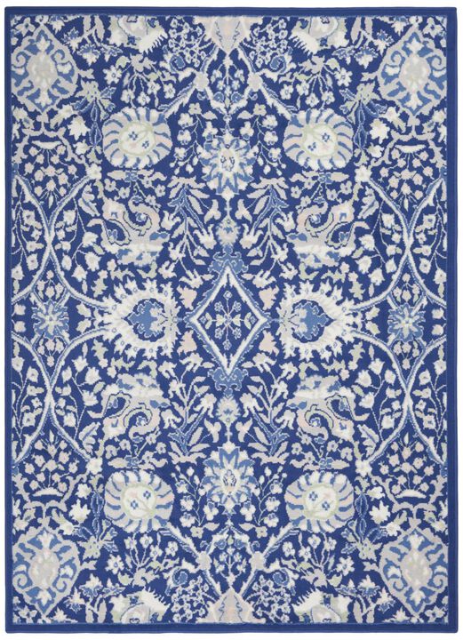 HomeRoots Floral Area Rug