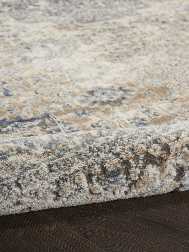 Quarry QUA07 Gray/Ivory 8'10" x 11'10" Rug image number 4