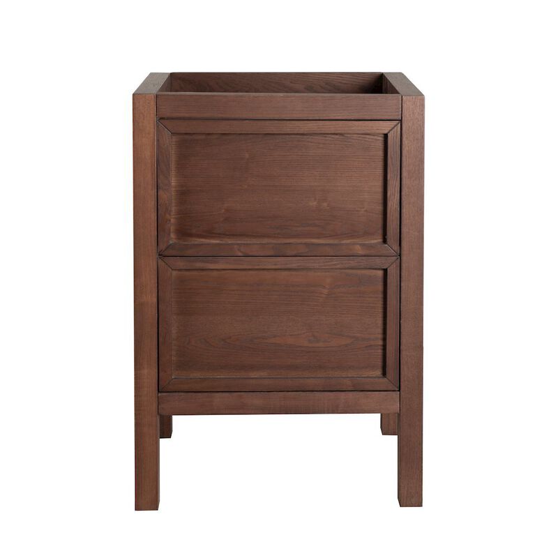 Nadar 24" Bathroom Vanity in Walnut Cabinet Only image number 0