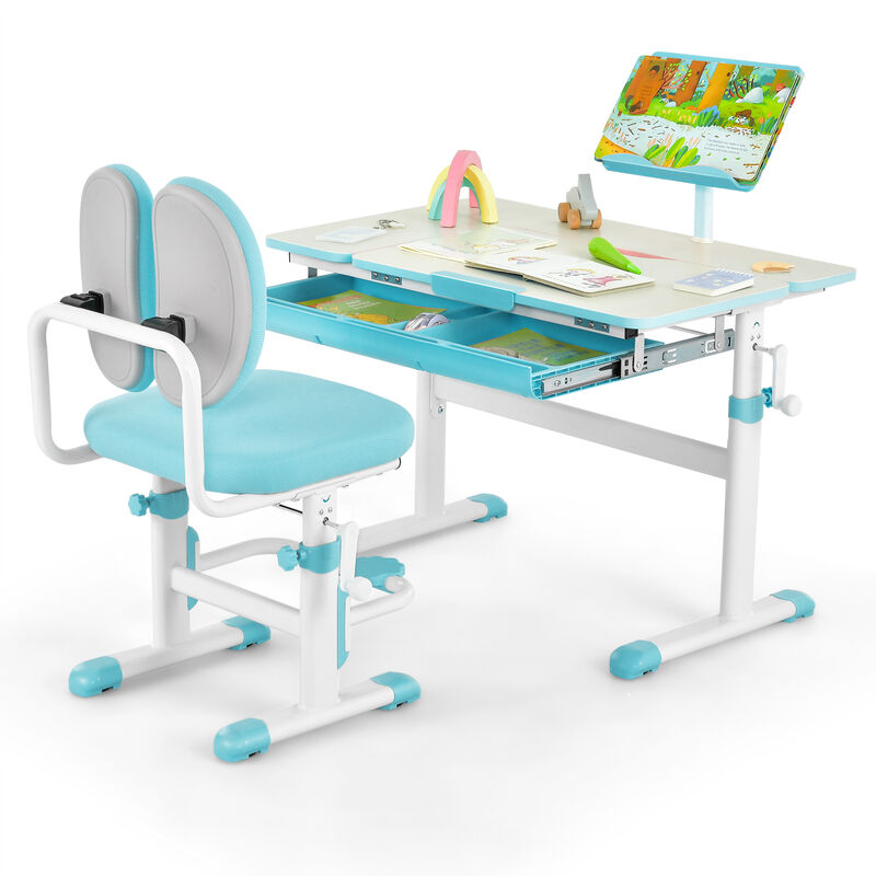 Adjustable Kid's Study Desk and Chair Set for Comfortable Learning and Growth