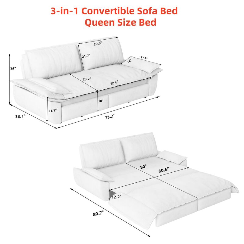TATEUS Sleeper Sofa image number 9