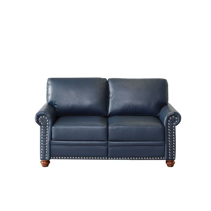 Dorkso PU Leather Loveseat