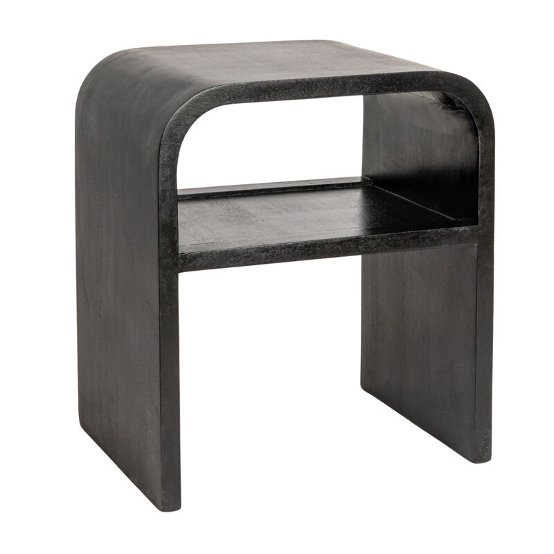 Modern Waterfall Edge Mango Wood Coffee Table image number 0