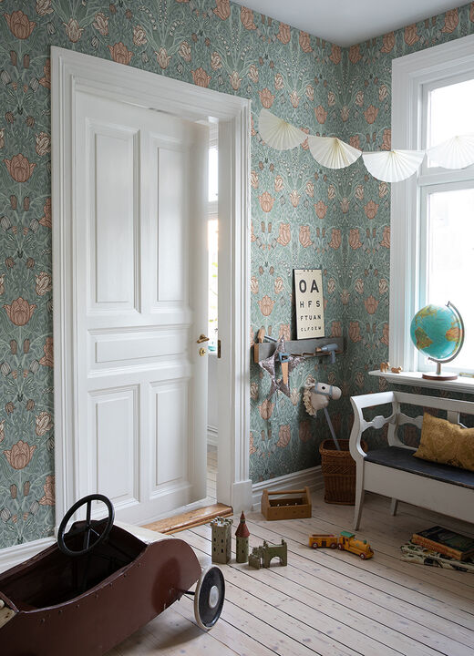 Fillippa Sage Tulip Wallpaper (Set of 2)