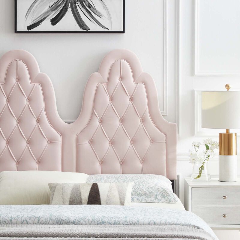 Modway - Augustine Tufted Performance Velvet Twin Headboard image number 1