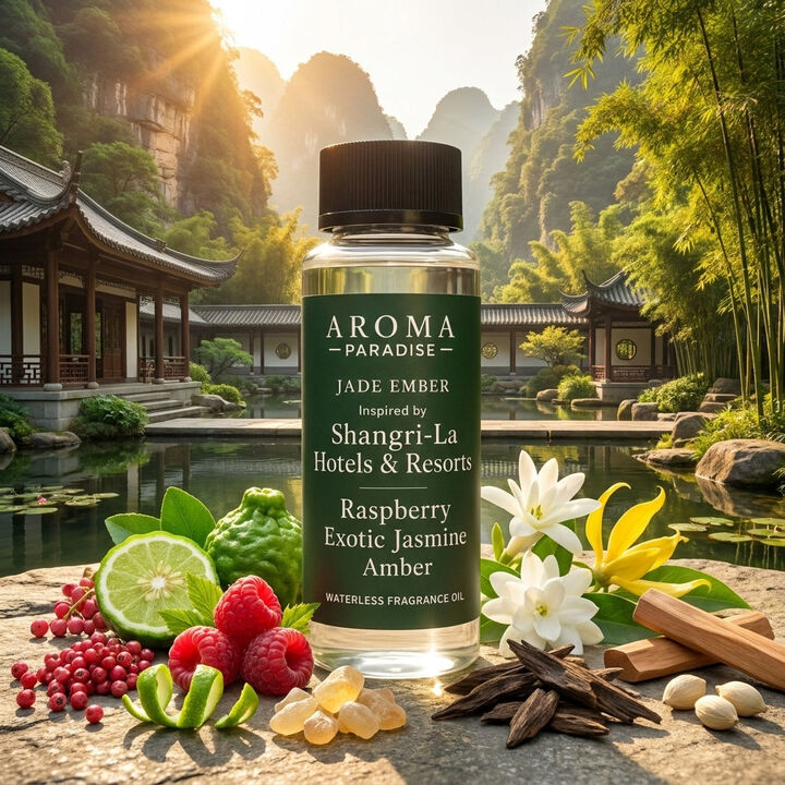 Shangri-La Inspired Waterless Fragrance Oil for Cold-Air Diffusers