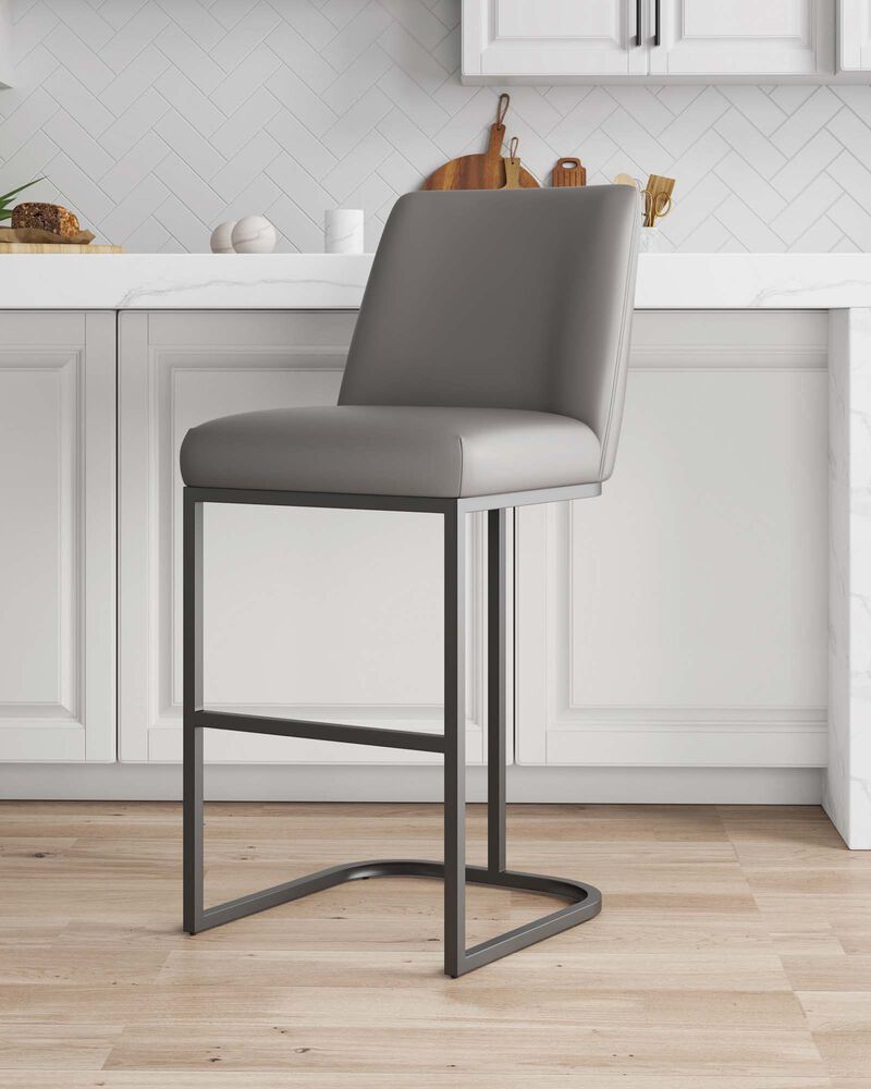 Serena Dark Gray Barstool