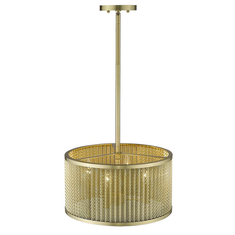 Hivvago Basetti 4-Light Gold Convertible Pendant