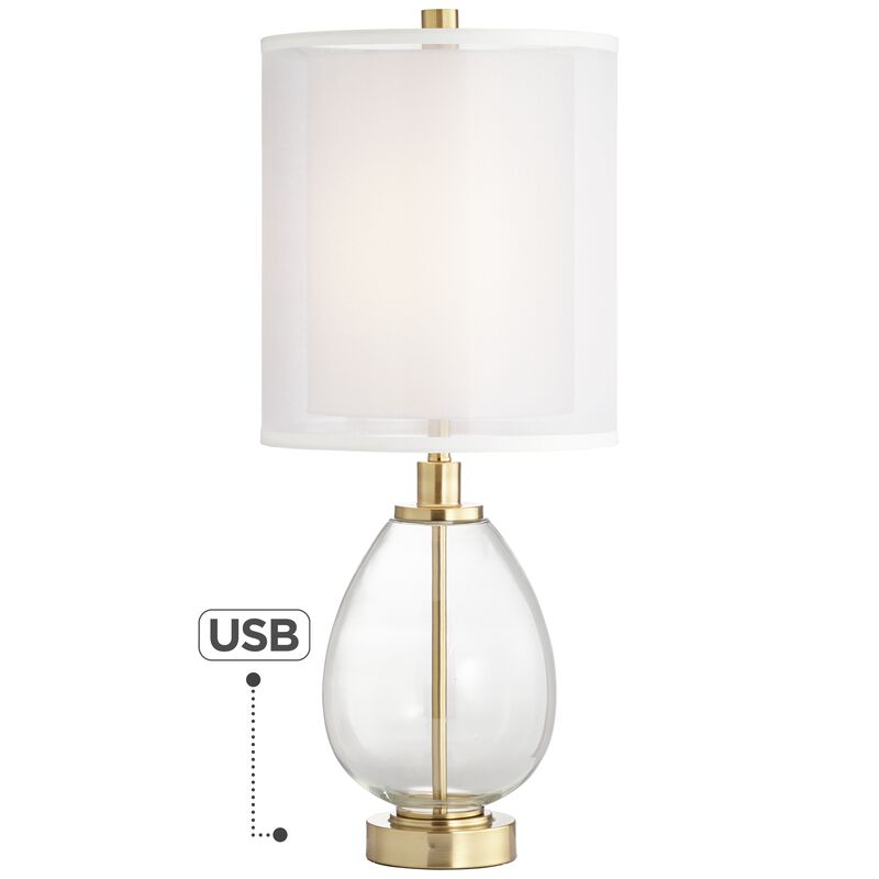 Sophie Table Lamp with Usb Port
