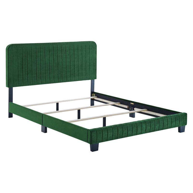 Modway - Celine Channel Tufted Performance Velvet Full Bed image number 2