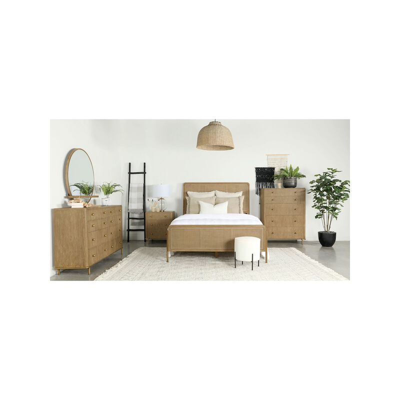 Coaster Co. of America Arini 8-drawer Dresser with Mirror Sand Wash image number 2