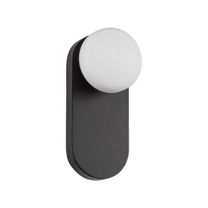 Ariel 12-in Socket Damp-Rated Wall/Vanity Light image number 3
