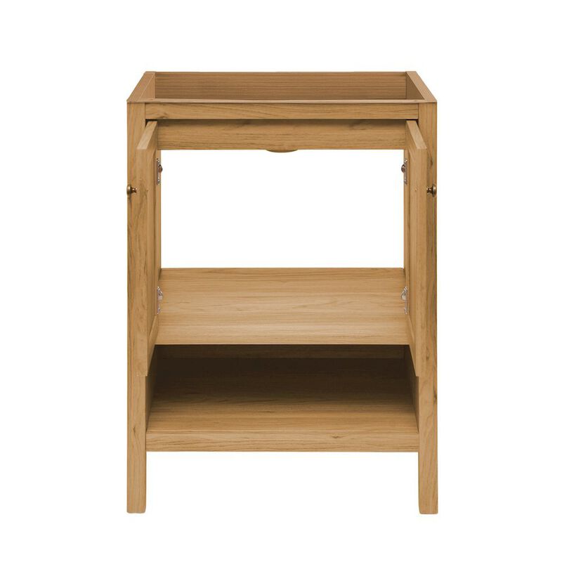 Chateau 24" Freestanding Bathroom Vanity Cabinet without Top in Golden Oak image number 3