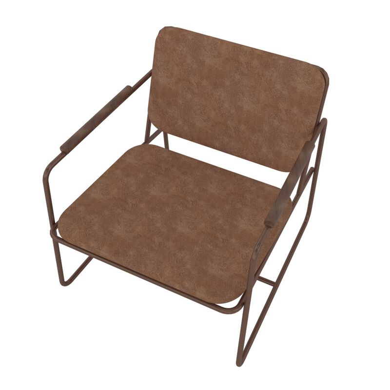 Whythe Brown Low Chair