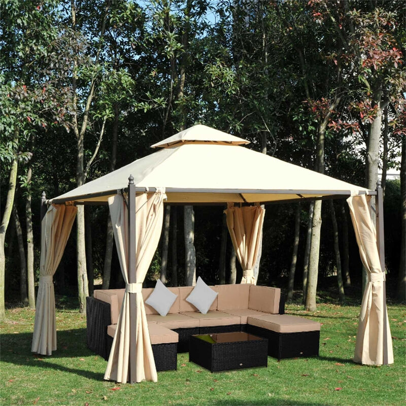 Portable Patio Gazebo &ndash; Waterproof and UV-Resistant Canopy for Garden or Deck
