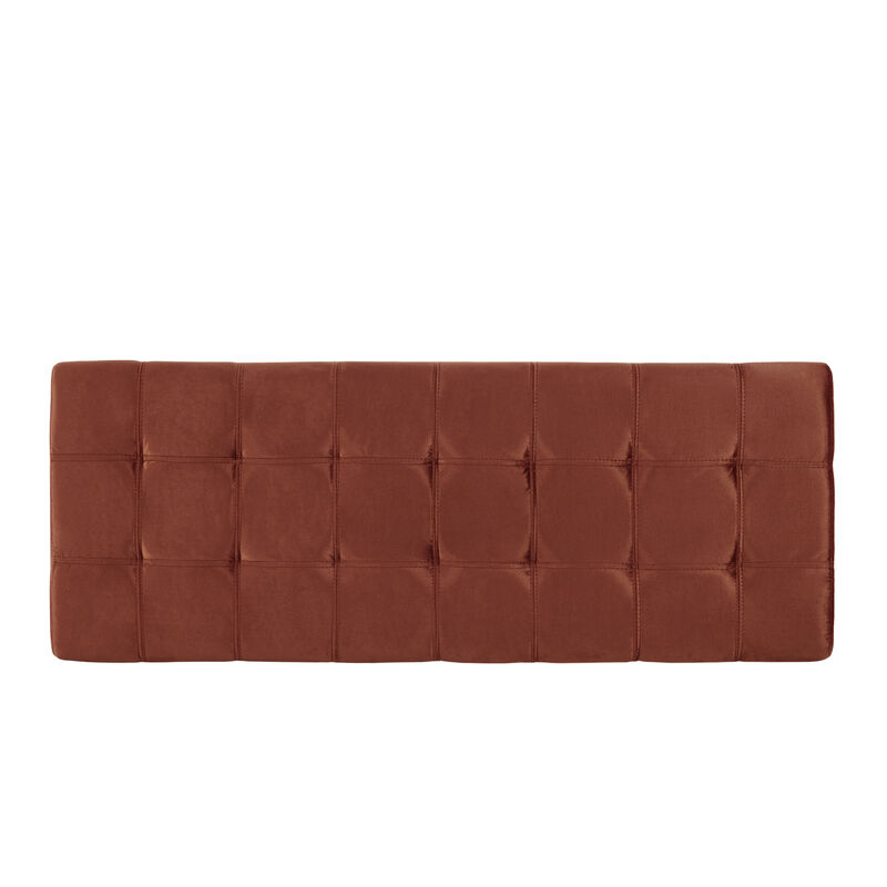 Merax Storage Ottoman,Rectangular Ottoman Bench,Upholstered Storage Bench image number 2