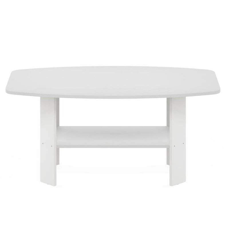 Furinno Simple Design Coffee Table, White