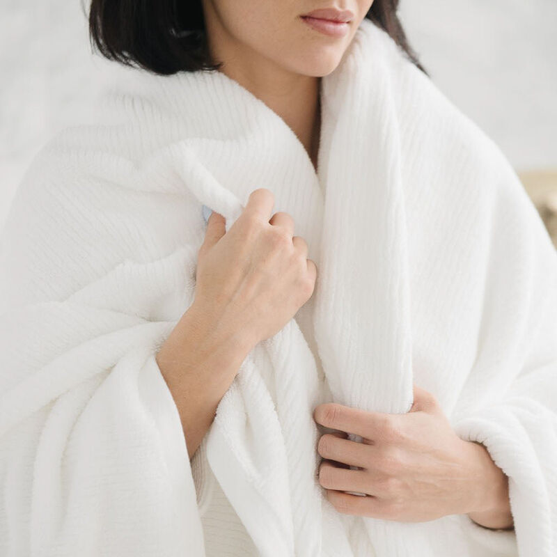 Ribbed Terry Bath Sheets