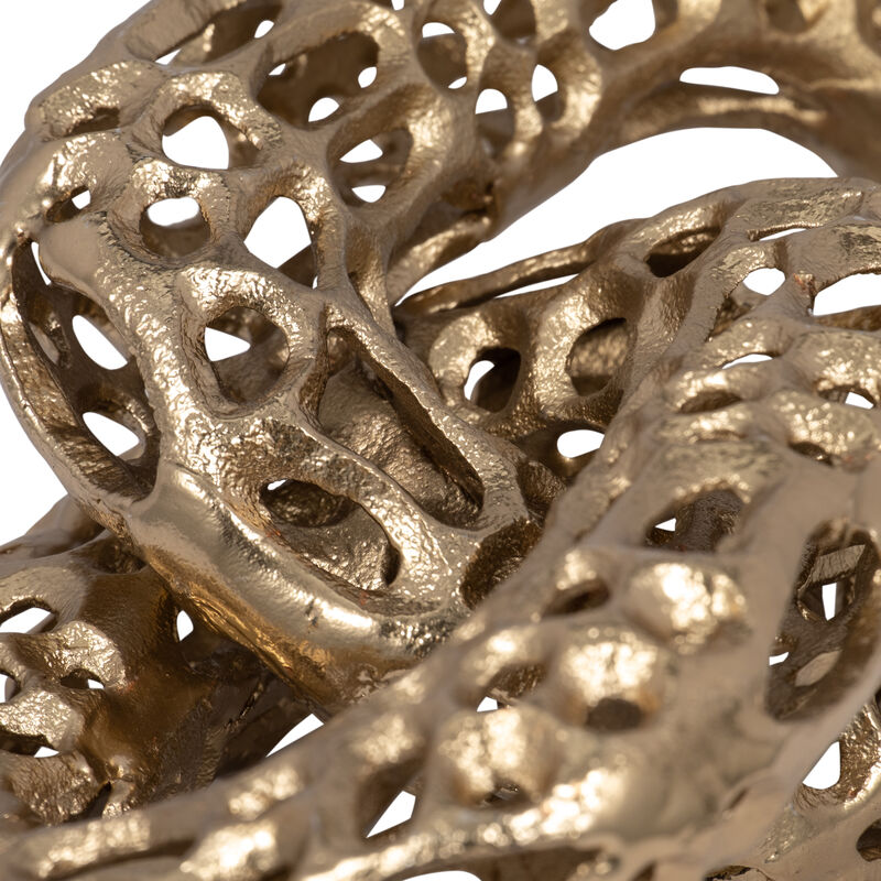 Metal 2-Linked Chains, Gold image number 3