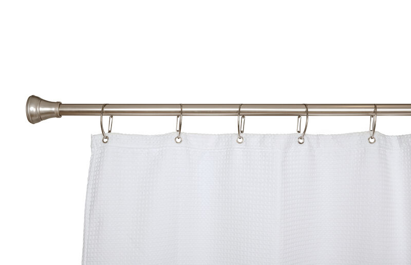 Rust-Proof Shower Curtain Hooks with Clasp Closure, Set of 12 image number 5