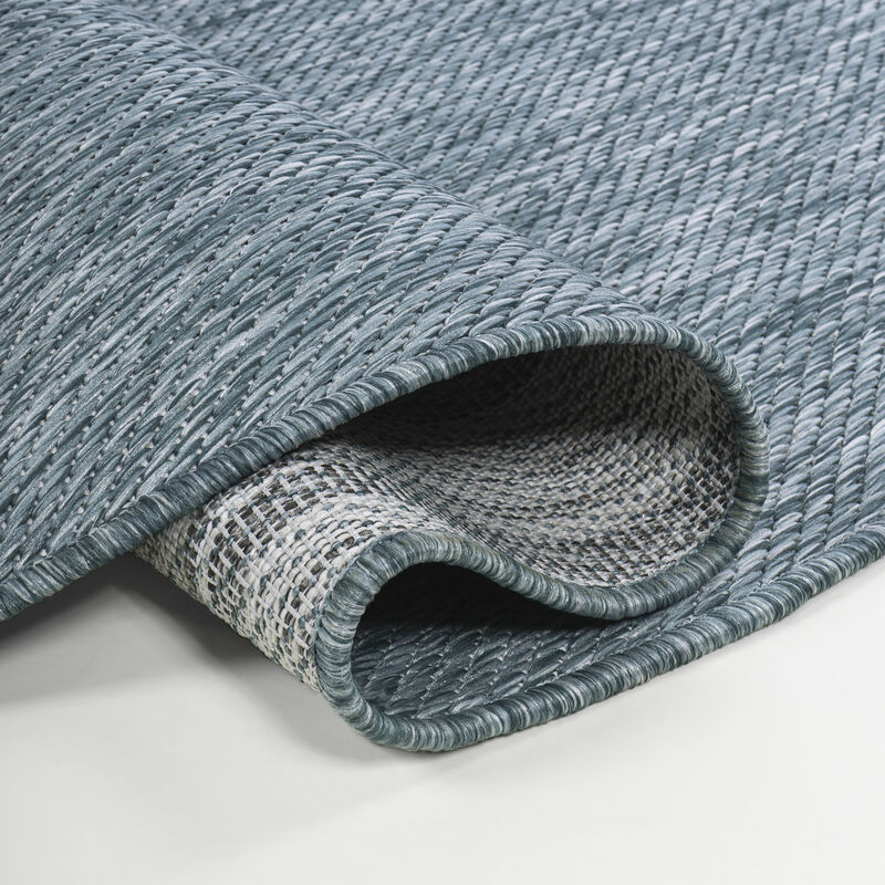 Evan Modern Rustic Organic Curve Area Rug