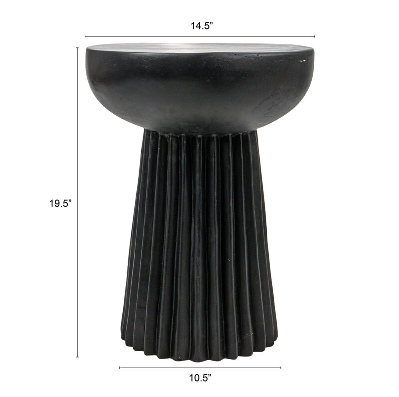 Magnesium Oxide Side Table, Cream image number 2