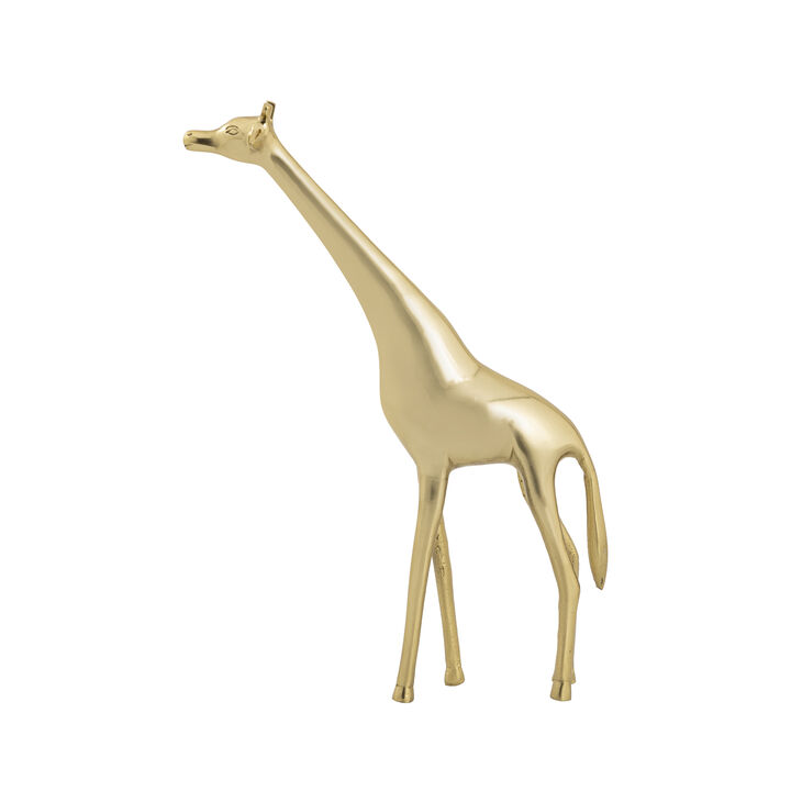 Brass Giraffe Sculpture-Large