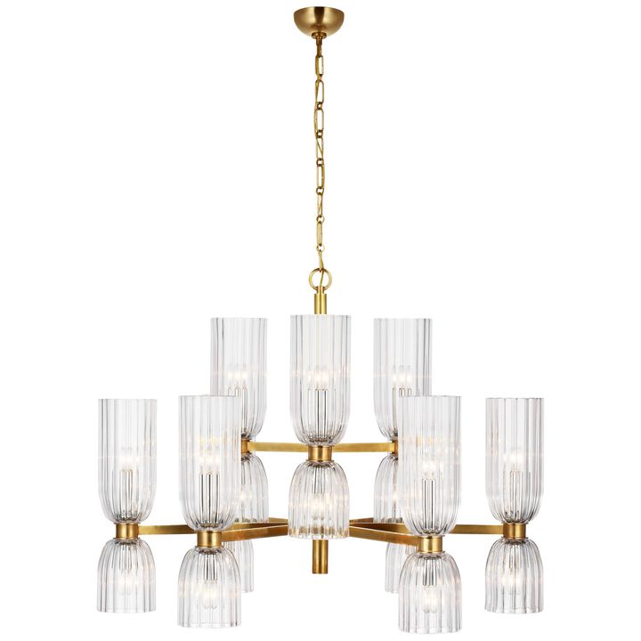 Asalea Med 2-Tier Chandelier