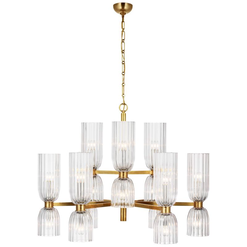 Asalea Med 2-Tier Chandelier