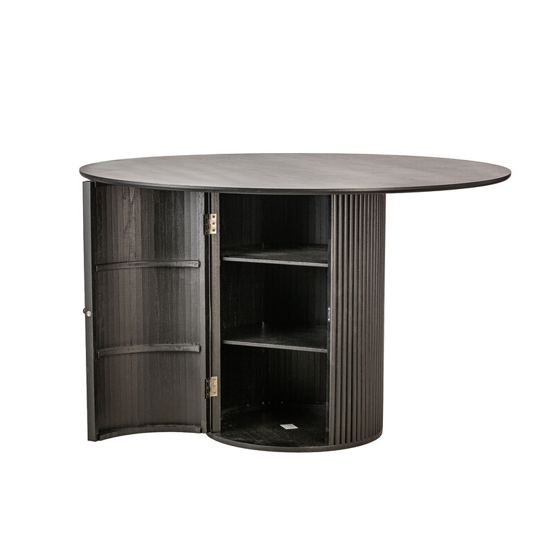 Dining Table for 6 people Round Wood