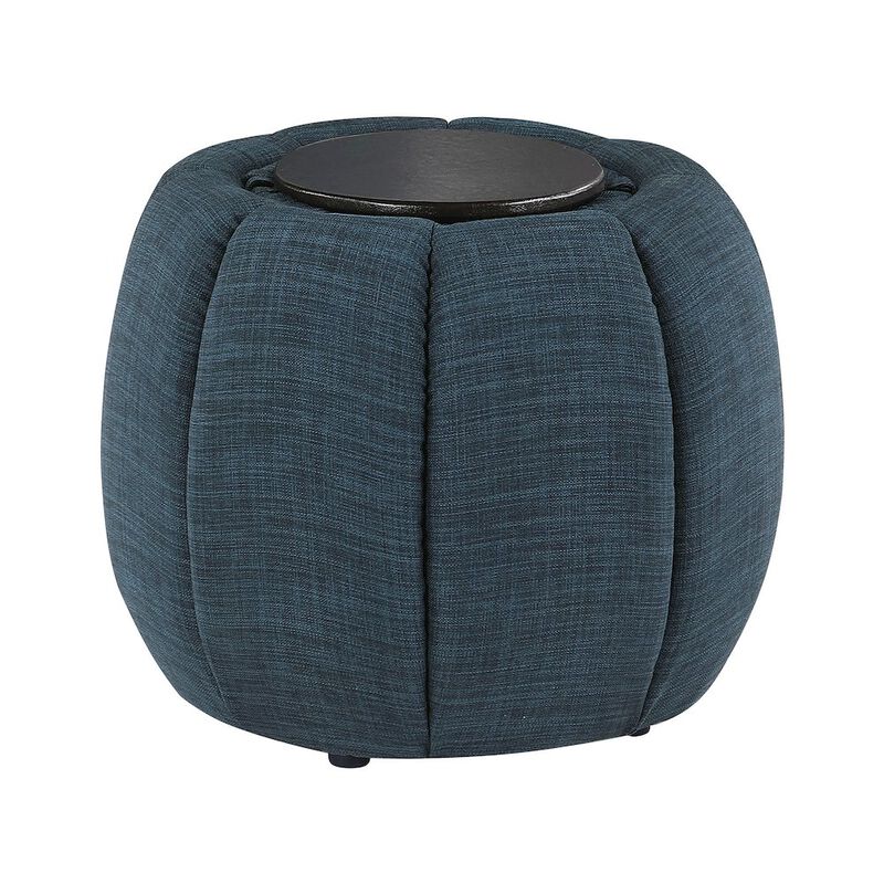 Convenience Concepts Designs4Comfort Daisy Storage Ottoman with Reversible Tray Lid