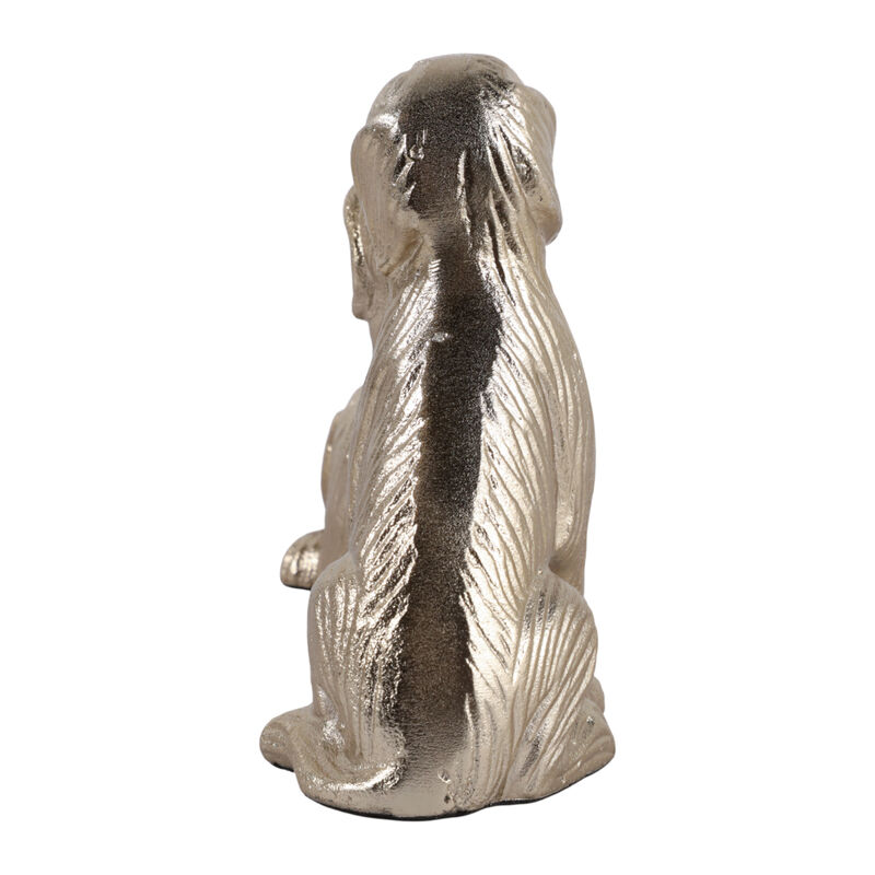 10x6" Kissing Dogs, Gold image number 2