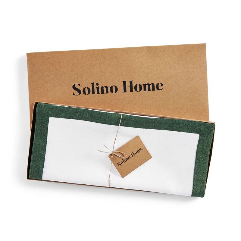 Christmas Linen Table Runner - Classic, Solino Home