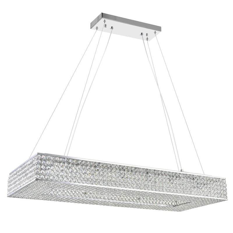 Dannie 16 Light Chandelier With Chrome Finish