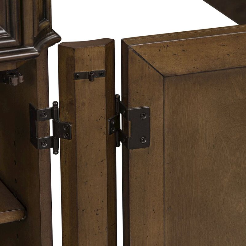 Liberty Furniture Amelia Credenza in Antique Toffee image number 9