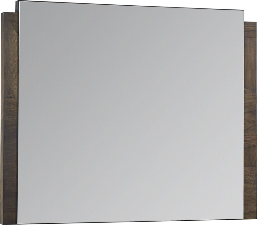 Broderick Dresser Mirror in Wild Oats Brown