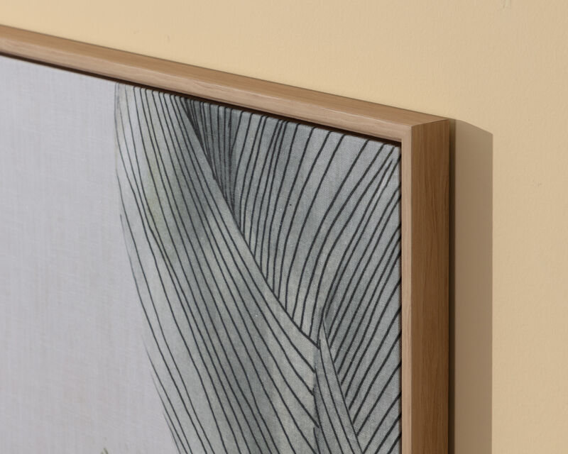 Petal Drift (Set of 2) - 30" X 60" - Natural Floater Frame image number 3