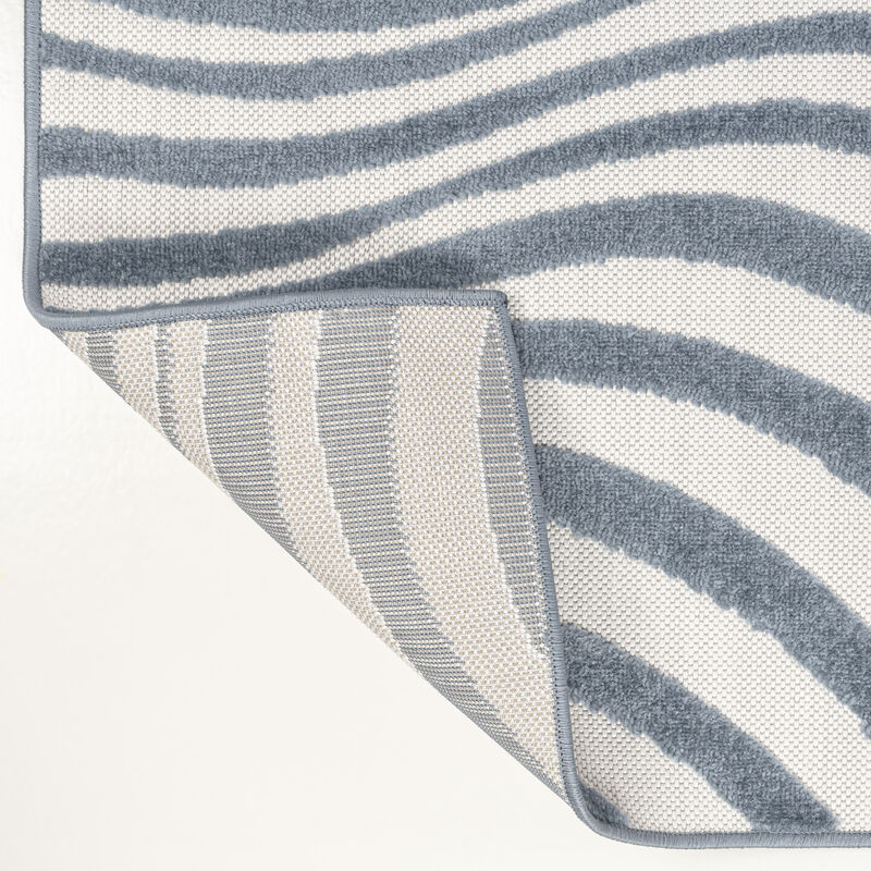 Maribo Abstract Groovy Striped Area Rug