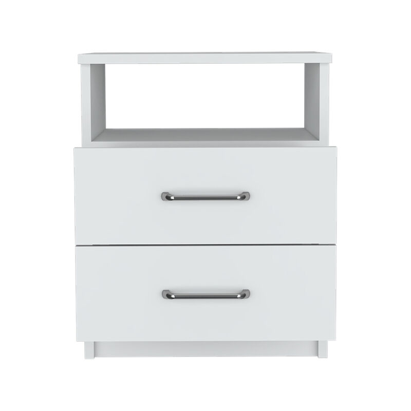 Streamdale Nightstand Olienza, Two Drawers, One Shelf, Finish image number 6
